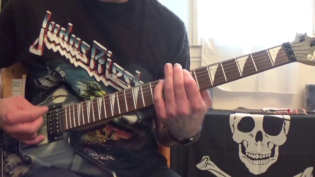 Judas priest -  Hell patrol (Guitar cover)