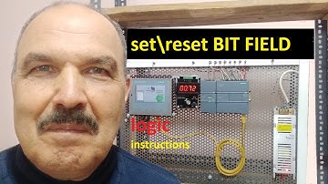 SET\RESET BIT FIELD logic instructions | Lesson 10