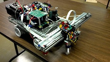 Project Lab 1 - Washer Retrieval Robot Final Test -Texas Tech Spring 2014