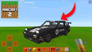 How to Make Working CAR in MINICRAFT 2 screenshot 3