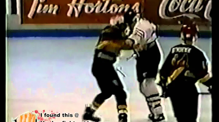 9394 Wayne Primeau vs Greg DeVries Owen Sound Plat...