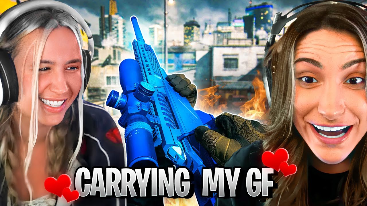 CARRYING MY GIRLFRIEND IN WARZONE - YouTube
