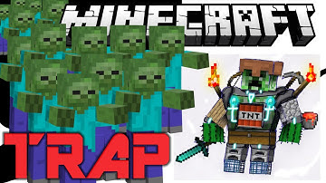 MINECRAFT PVP TRAP: THE MOB FLOODER