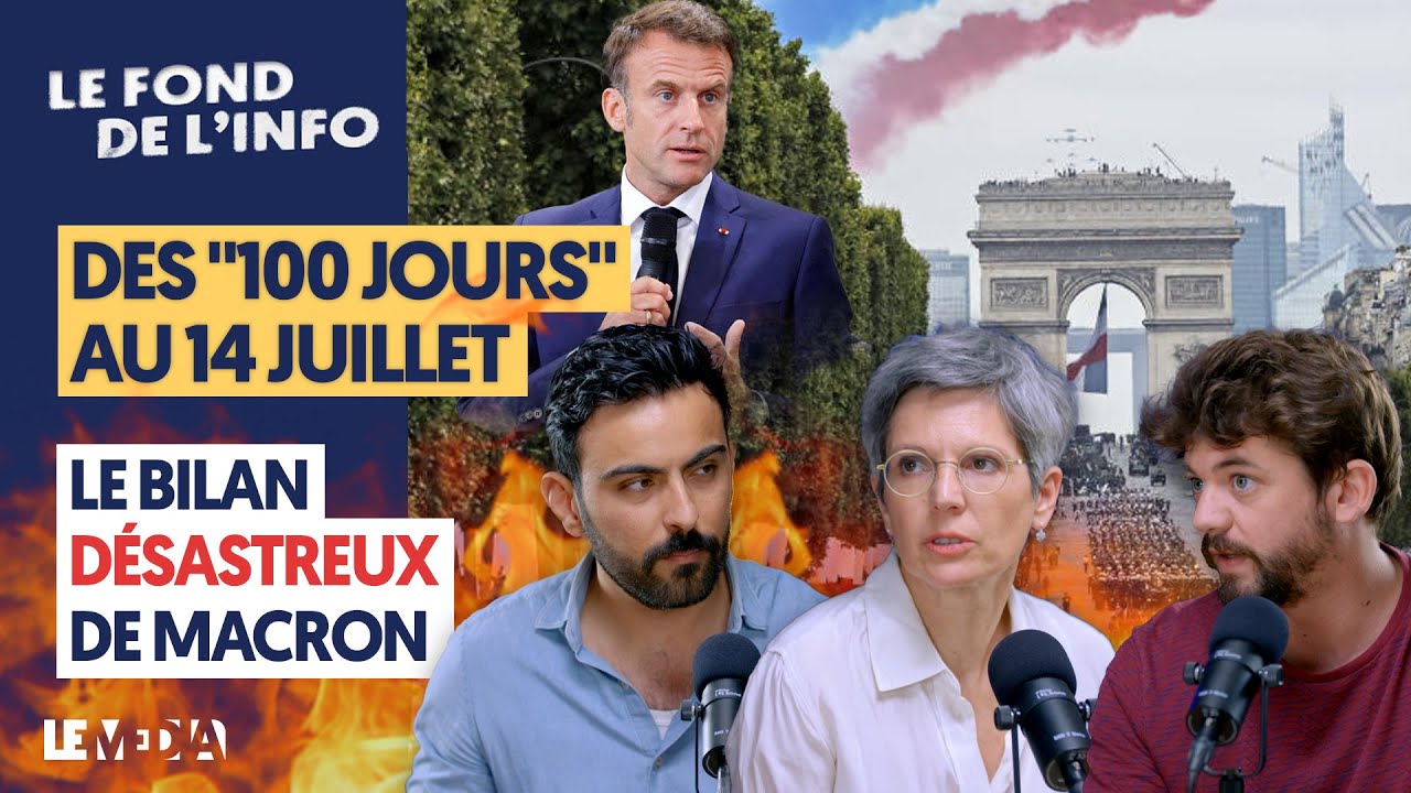 ⁣100 JOURS POUR UN FIASCO SIGNÉ MACRON