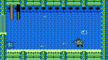 Mega Man 2 [FC] - Bubble Man Stage Boss