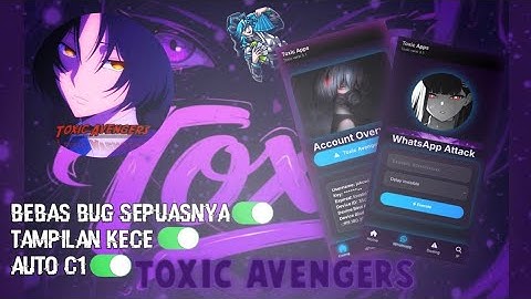 𝗣𝗔𝗞𝗘 𝗔𝗣𝗞 𝗕𝗨𝗚 𝗜𝗡𝗜 𝗔𝗨𝗧𝗢 𝟭 𝗖? ☠️ - 𝗡𝗘𝗪 𝗔𝗣𝗞 𝗕𝗨𝗚 𝗧𝗢𝗫𝗜𝗖 𝗔𝗩𝗘𝗡𝗚𝗘𝗥 ⚡