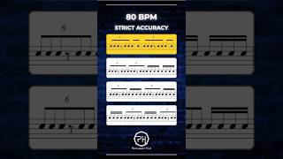 Precision Drill: 80 BPM Sight Reading Challenge for Serious Drummers 🥁