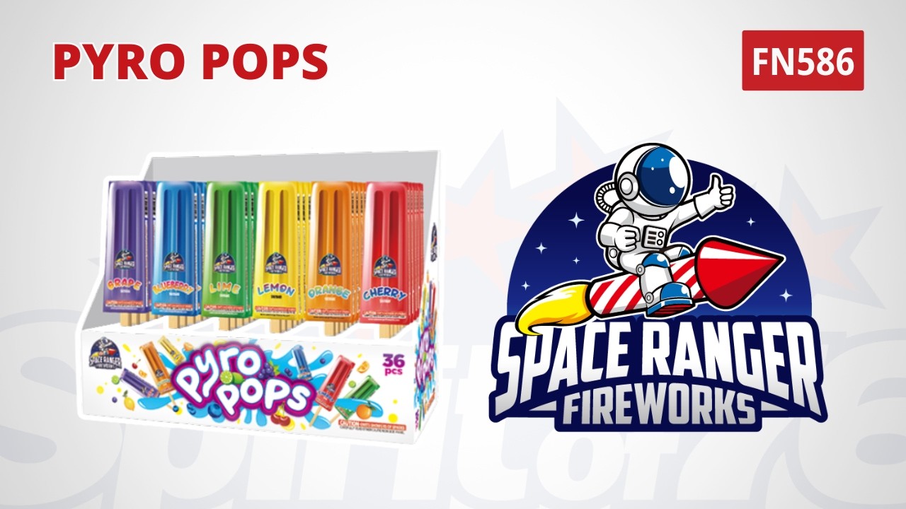 Pyro Pops FN586 | Fountains by Space Ranger 2026 | Spirit of '76