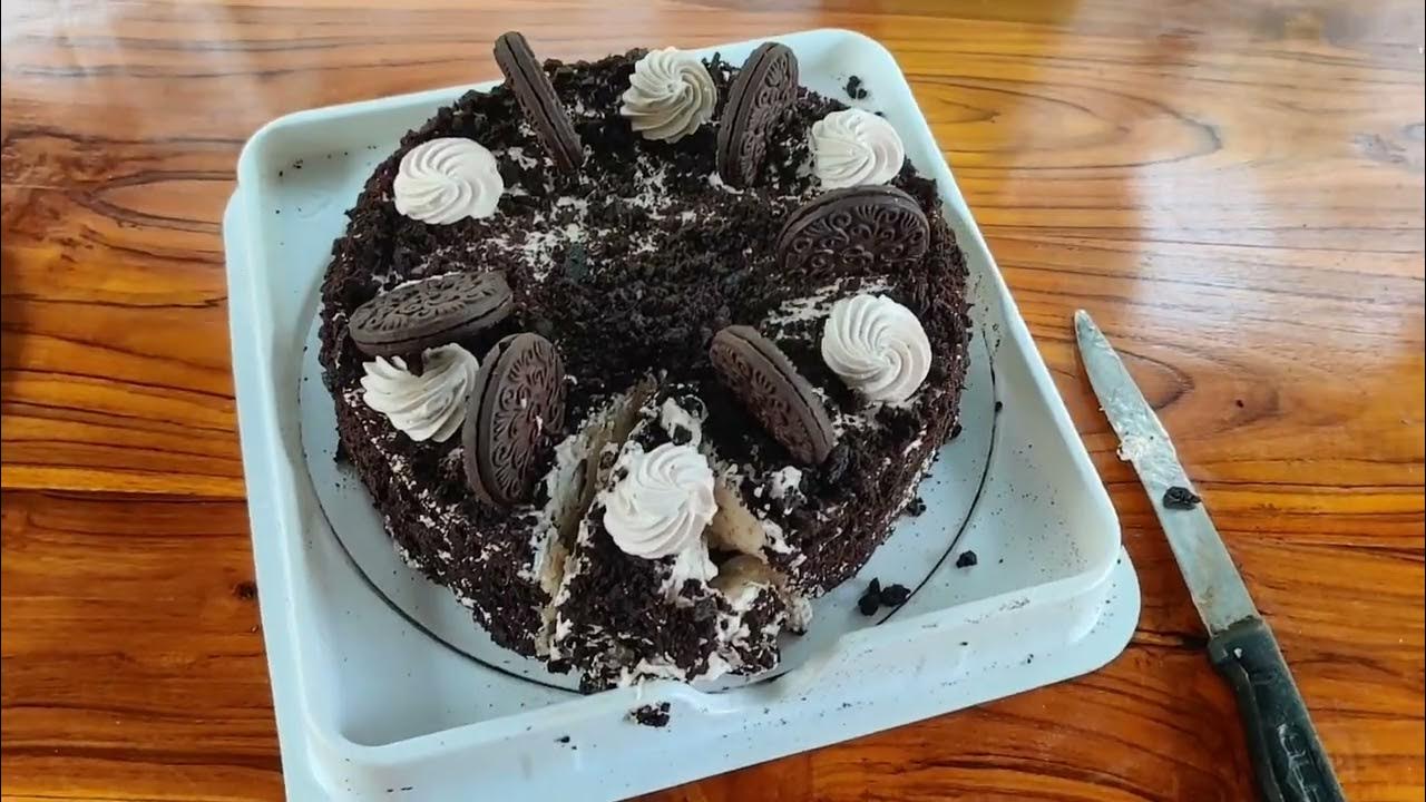 Hatsun hap daily cream n cookies icecream cake review YouTube
