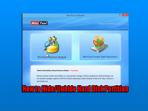 How To Hide/Unhide Hard Disk Partition