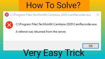 Fix A referral was returned from the server Error in windows 10 | Referral was Returned Error Fix