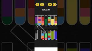 Water sort puzzle level 391