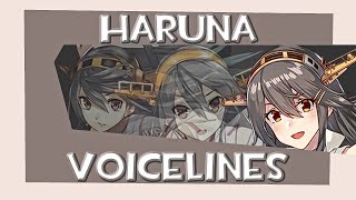All Haruna Voicelines (Kancolle)