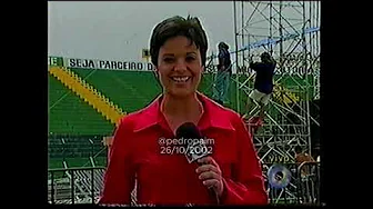SANDY & JUNIOR EM FLORIANÓPOLIS | TURNÊ 2002 – COBERTURA DA TV LOCAL - CHAMADA PROMOCIONAL  DO SHOW