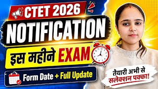 #ctet #form 2026 update by PRACHI PAWAR @SelectionMate 