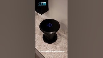Ổ cắm âm bàn đa năng Azura POP01 tích hợp sạc điện thoại ko dây. #thome #thietbismarthome