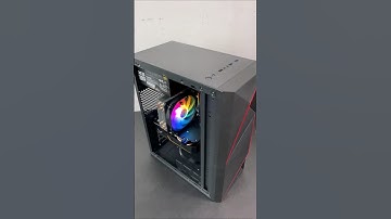 Intel i3-12100F😎 with GTX16605😱 #pcbuild ASMR #shorts