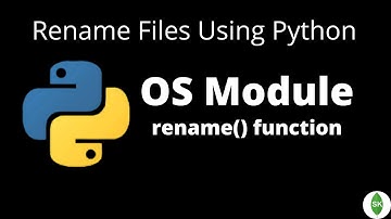 Rename Files Using Python OS Module | #python #codewithsk | Python OS #2