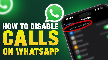 Disable WhatsApp Calls On iPhone - Full Guide (2025)