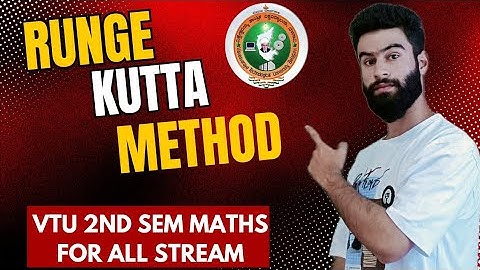 Runge Kutta Method Of 4th Order