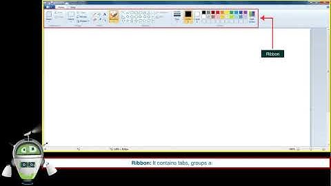 Let us Paint Part 3 | Parts of a Paint Window | Chapter 7 | Class 1 |
