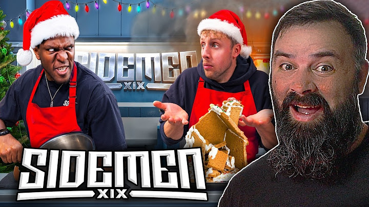 SIDEMEN CHRISTMAS FORFEIT COOK OFF!! | HARRY CATCHES FIRE! | OrvieWoah Reacts