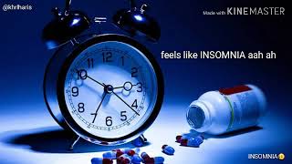 Status WA - insomnia(susah tidur)