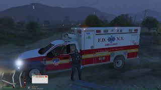 GTA V As A Paramedic | Vehicle Collision & More | LSPDFR | NONCOMMENTARY | #gtav #lspdfr