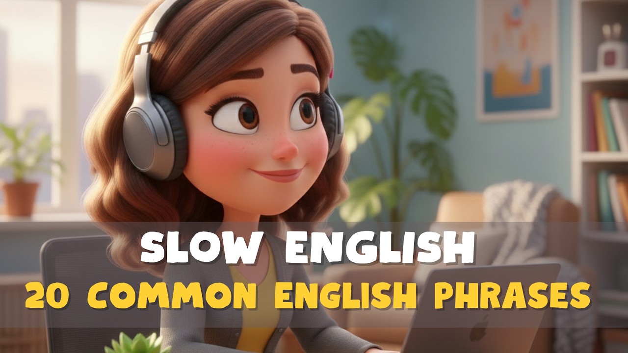 Learning 20 Common English Phrases | Learn English Through Conversation