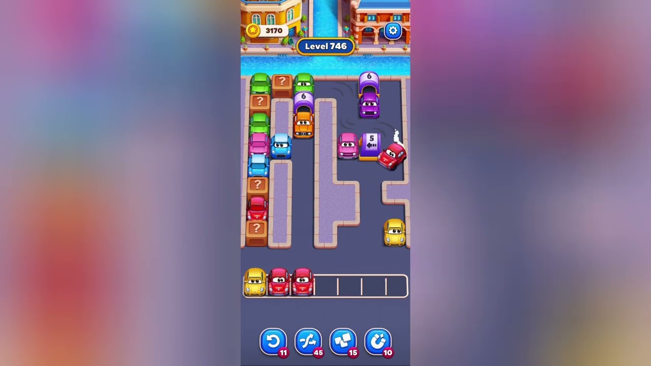 Car Match Level 746 Solution Walkthrough 