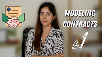 Ep 6: Types of Modeling Contracts | Modeling Agency Contracts | Nikita Tanwani