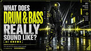 What Does Drum &amp; Bass REALLY Sound Like? (AI Knows)
