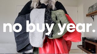 No Buy Year (Why + Rules + Tips for Success)