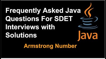 Program To Check for Armstrong Number in Java | Armstrong Number @TechiePraveen