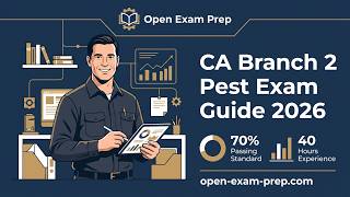 California Branch 2 Pest Control License Exam Guide 2026 | SPCB Practice
