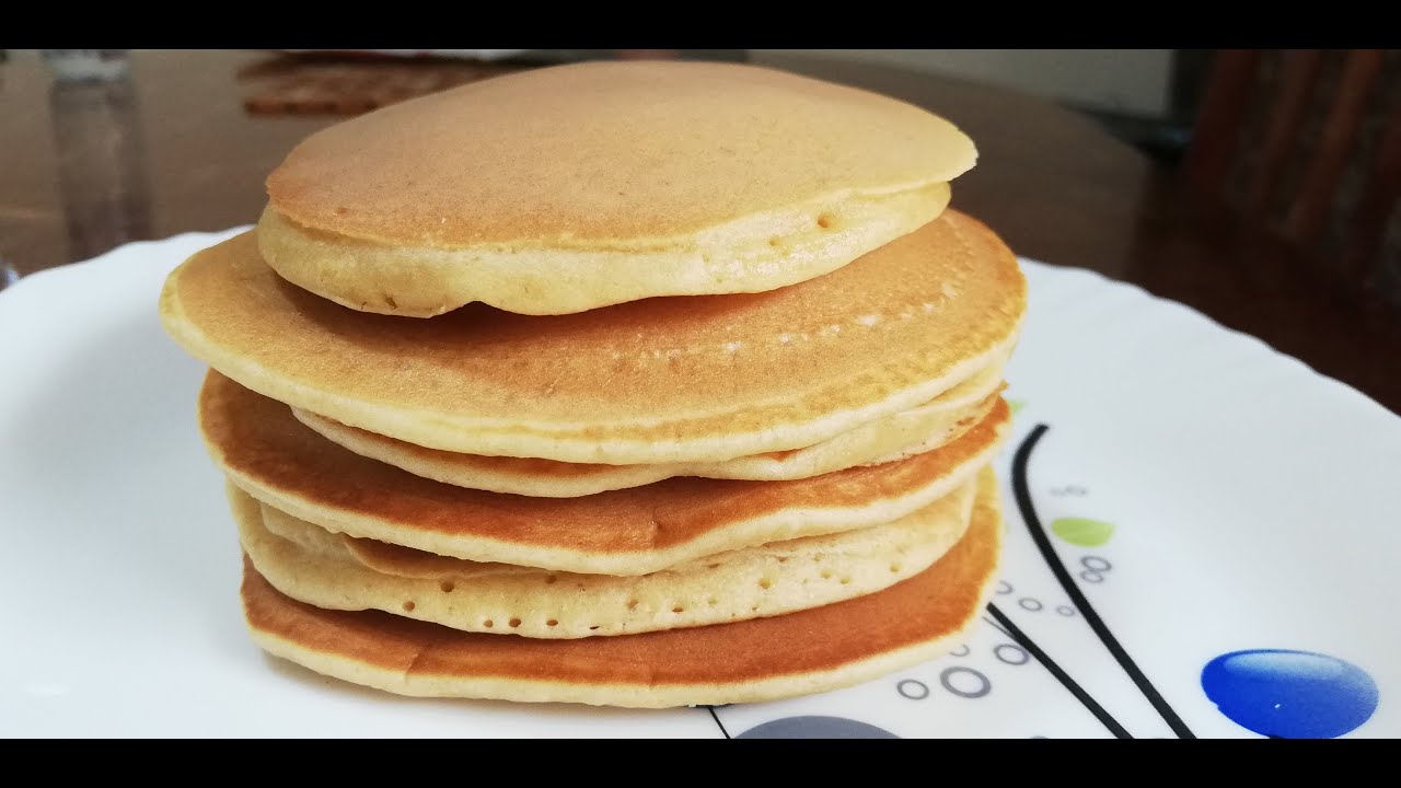 How to make tasty home-made pancakes - YouTube