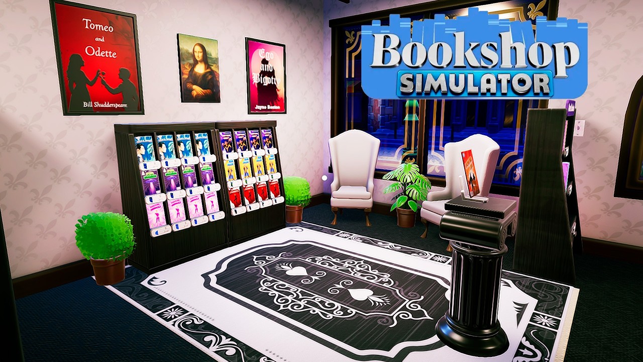 Сделала красивые зоны! #8 Bookshop simulator