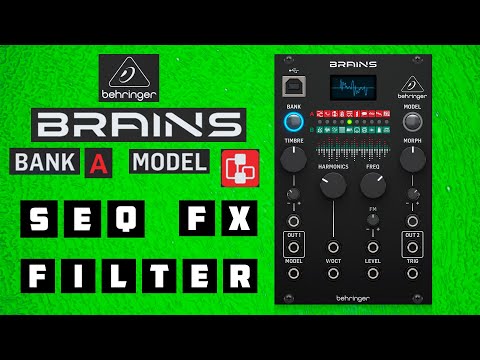 Behringer Brains - A3 - FM 2 operators MODEL - feat Sequencer + FX + Filter