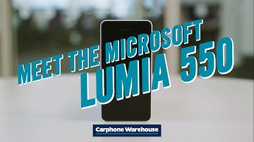 Meet the Microsoft Lumia 550