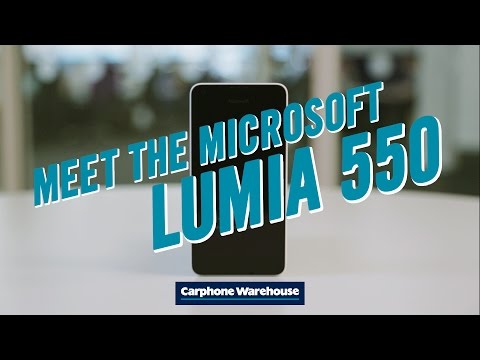 Meet the Microsoft Lumia 550