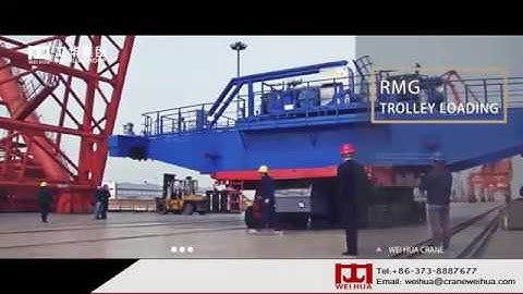 Port Cranes Loading and Shipping - Weihua Crane, Chinese Leading Crane Manufacturer and Exporter