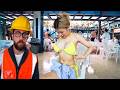 Unbelievable Smart Worker &amp; Hilarious Fails | Construction Compilation 33