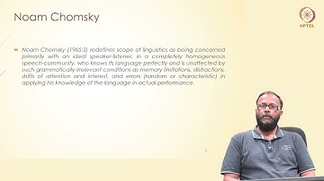 mod03lec14 - Speech Community