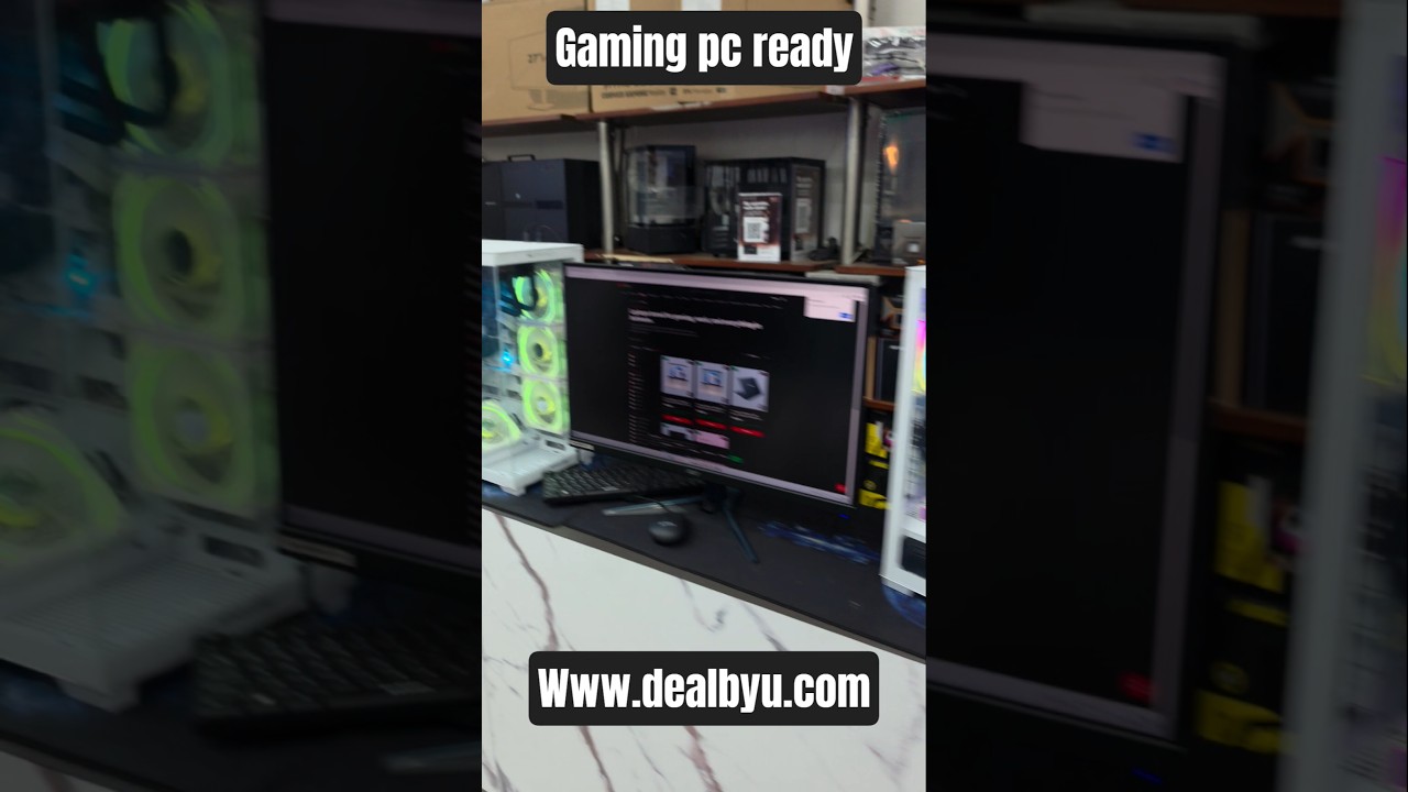 gaming pc resdy #rtx3060 #gamingcomputer #gaming #nvidia #and #rtx5060 #rtx4060 #ryzen9800x3d #hp