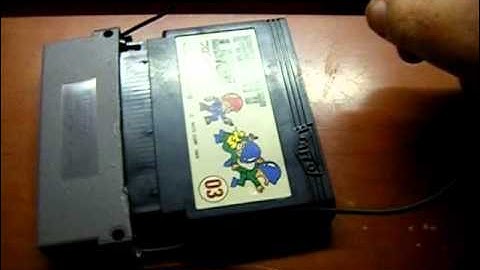 Famicom to NES game cartridge convertor