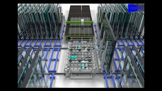 Supermatic Raw Glass Sheet Storage & Loading System