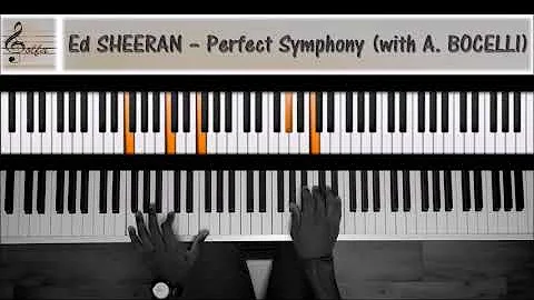 Ed Sheeran - Perfect Symphony (with A. Bocelli) [JDS Piano Tutorial]