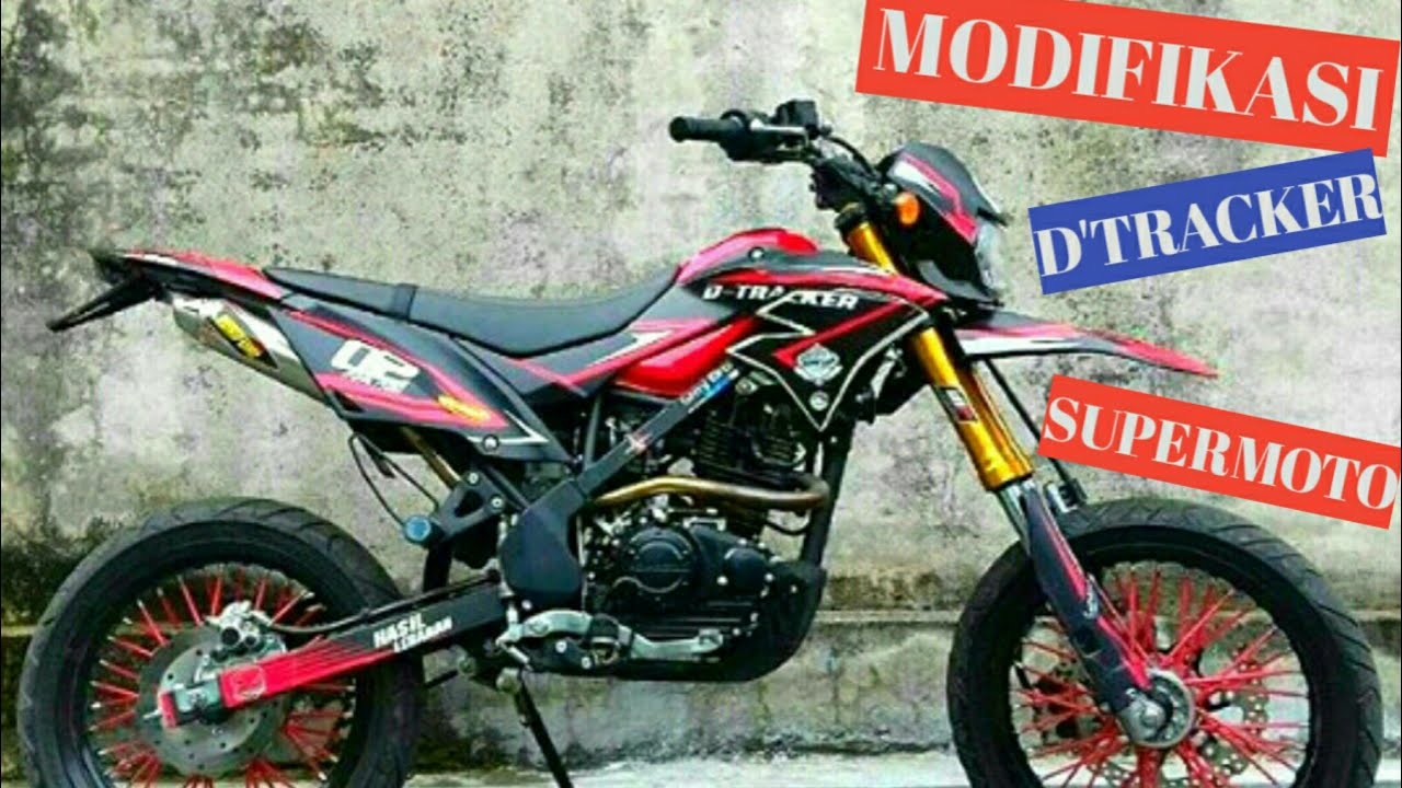 Modifikasi Motor Dtracker Supermoto YouTube