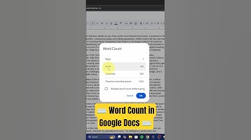 Check Word Count in Google Docs: Quick & Easy Tutorial
