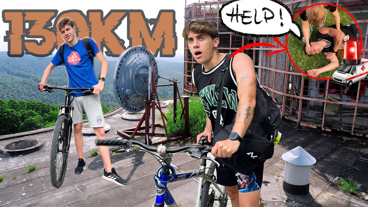 ISTRAŽUJEMO NAPUŠTENU BOLNICU BICIKLIMA ! *Opet 100km 😱